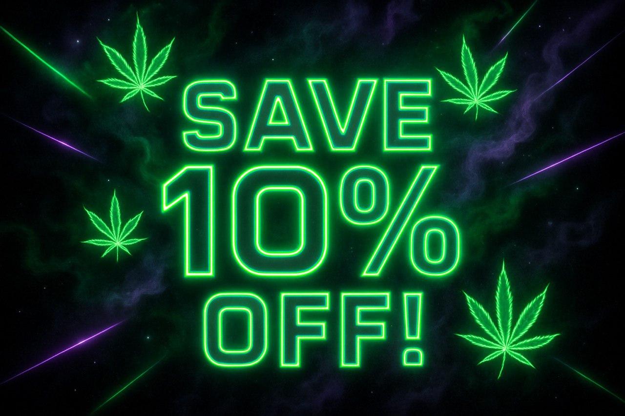 Save 10% Off Always!