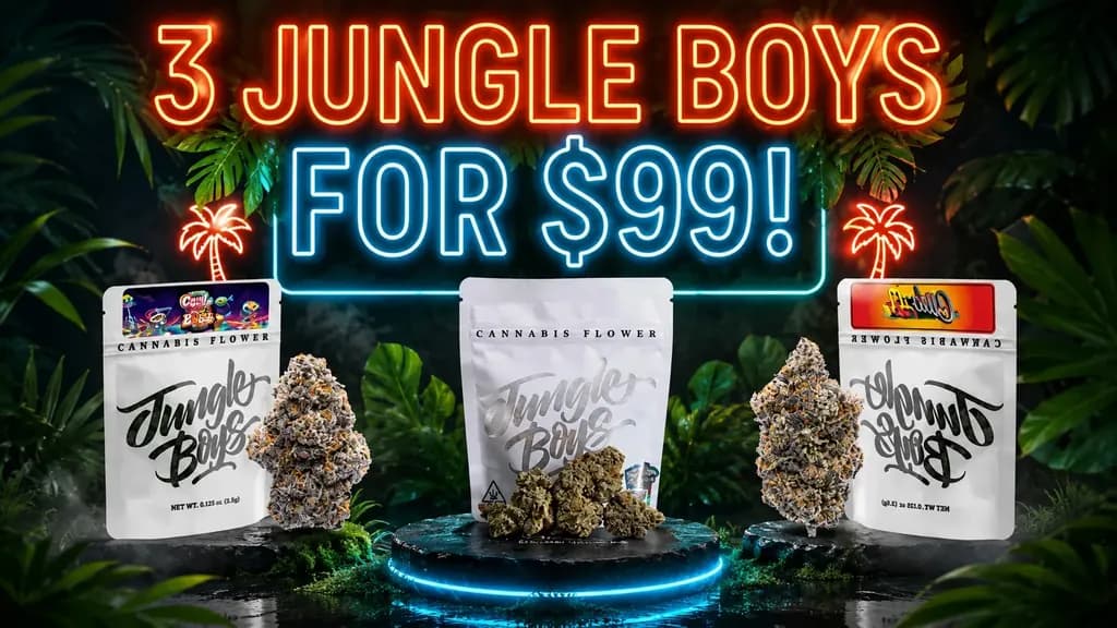 Get 3 Jungle Boys for $99!