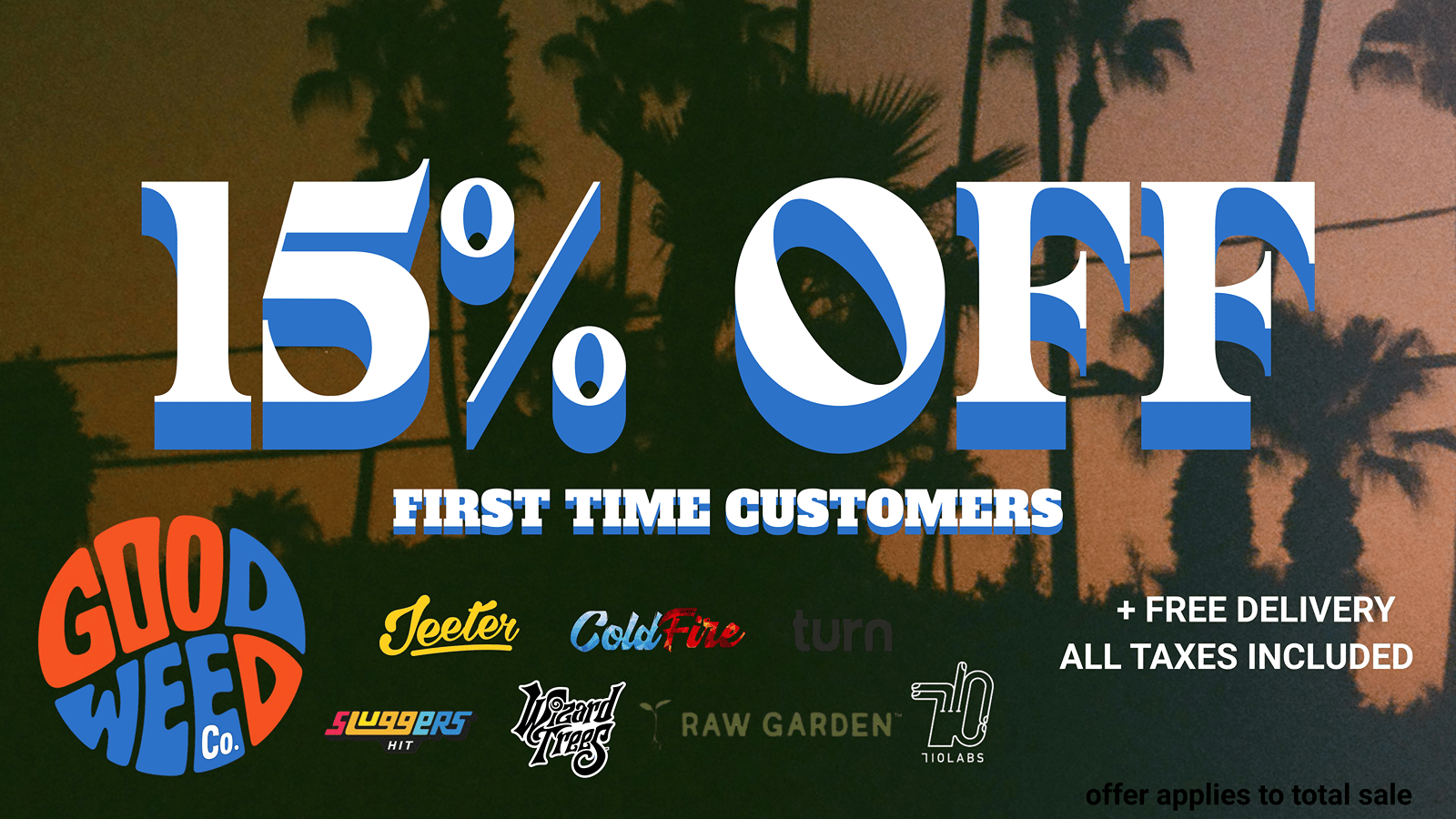 Save 15% Off Your First Time!