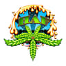 Hash and Flowers logo