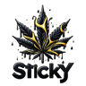 Sticky logo